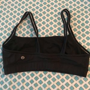 Lululemon sports bra black